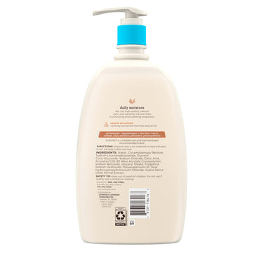 Aveeno Baby Gentle Wash and Shampoo with Natural Oat Extract, Tear and Lightly Scented, 33 fl. Oz (976ml)
